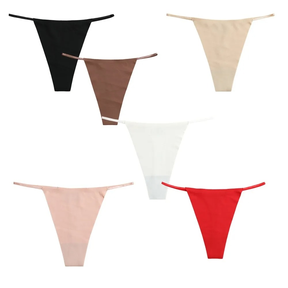 Chilot tanga dama, fara cusaturi, talie joasa, material fin si confortabil - Lenjerie fara Cusaturi - Lenjeria Magica