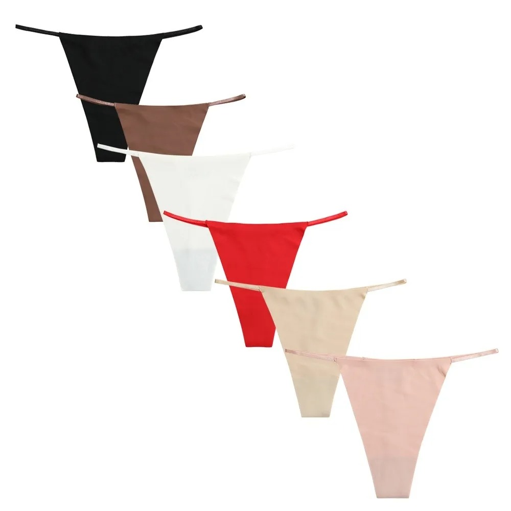 Chilot tanga dama, fara cusaturi, talie joasa, material fin si confortabil - Lenjerie fara Cusaturi - Lenjeria Magica