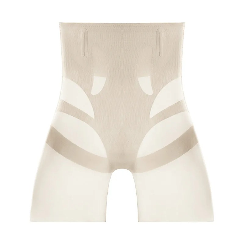 Pantaloni scurti modelatori dama, ultra subtiri, cu talie inalta si efect tummy control - Lenjerie Magica - Lenjeria Magica